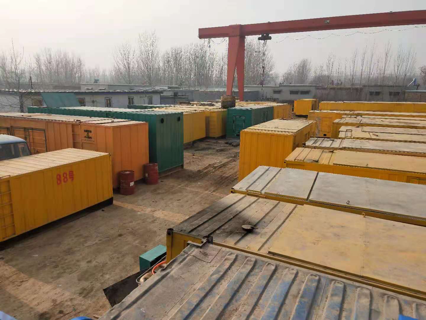 离石租赁发电机-灰尘、风沙对柴油发电机组造成哪些不良影响？